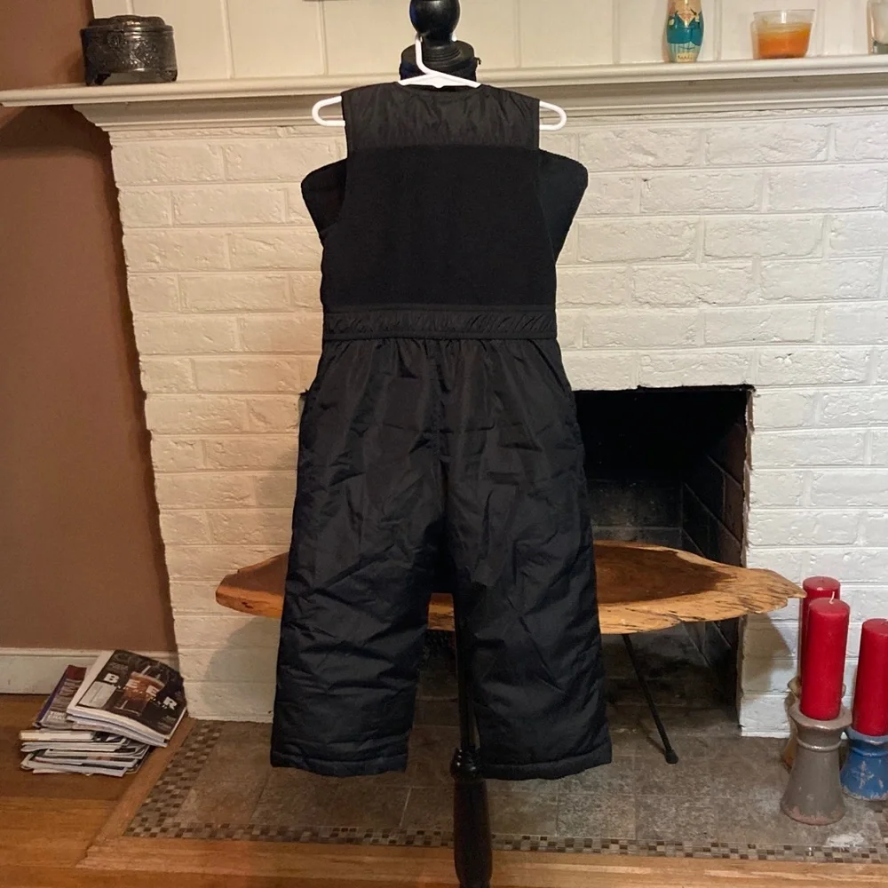 Spyder Black Kids Insulated Ski Bib 4T new condition